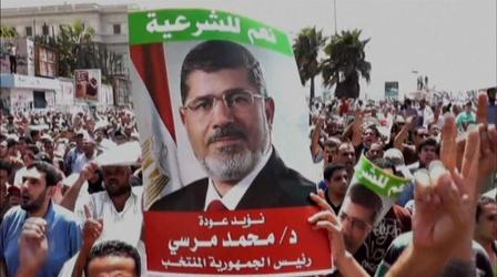 Video thumbnail: PBS NewsHour Muslim Brotherhood Show No Sign of Backing Down