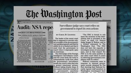 Video thumbnail: PBS NewsHour Surveillance Court Can't Stop NSA from Violating Privacy