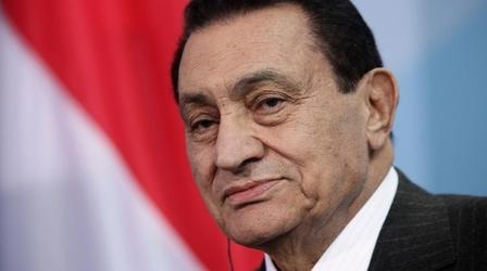Video thumbnail: PBS NewsHour Egyptians Have Muted Reaction to Mubarak News