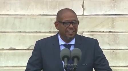 Video thumbnail: PBS NewsHour Actor Forest Whitaker Speaks at March Anniversary