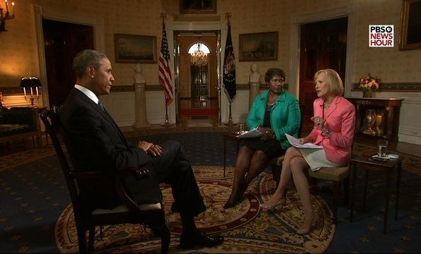 Exclusive PBS NewsHour Interview with President Obama