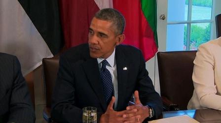 Video thumbnail: PBS NewsHour Should Obama Seek Congressional, Public Approval on Syria?