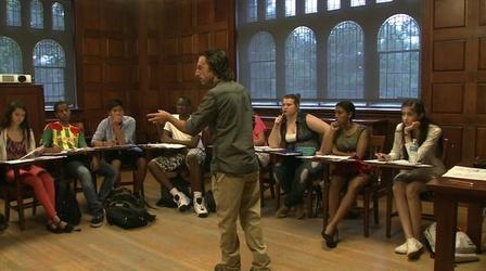 Video thumbnail: PBS NewsHour Low-Income Students to Overcome 'Aristocracy' of Higher Ed