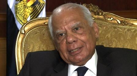 Video thumbnail: PBS NewsHour Egypt's Interim Prime Minister Promises to Fight Persecution