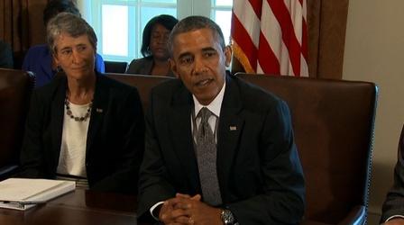 Video thumbnail: PBS NewsHour Obamacare Battles in the House as Budget Loom