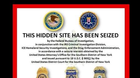 Video thumbnail: PBS NewsHour Feds bust online illegal drug market and its proprietor
