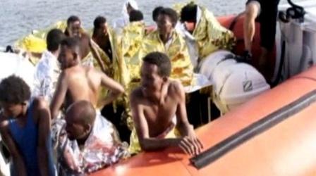 Video thumbnail: PBS NewsHour Legal, financial perils don't end for African migrants