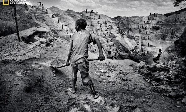 Photographer Marcus Bleasdale in the Congo