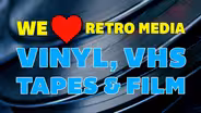We ? Retro Media: Vinyl, VHS, Tapes & Film