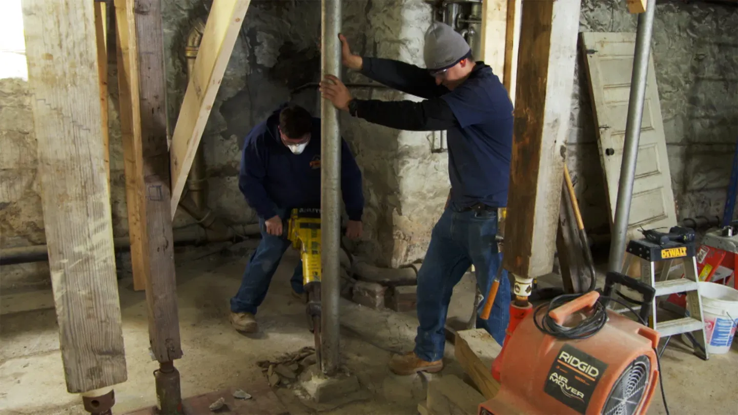 Belmont Victorian | Bracing the Basement