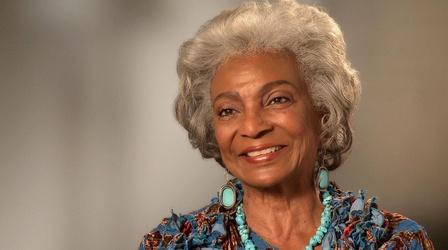Video thumbnail: Pioneers of Television Nichelle Nichols on Working with Leonard Nimoy
