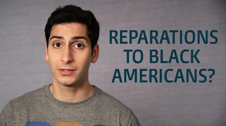 Video thumbnail: Point Taken One Word or Less: Reparations to Black Americans?