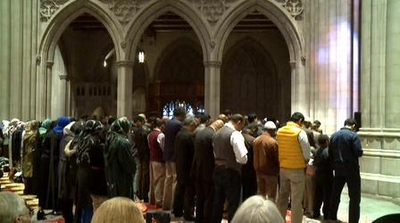 Video thumbnail: Religion & Ethics NewsWeekly Muslim Call to Prayer at Washington National Cathedral