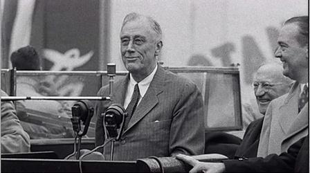 Video thumbnail: The Roosevelts Franklin Delano Roosevelt: Visit To Ebbets Field