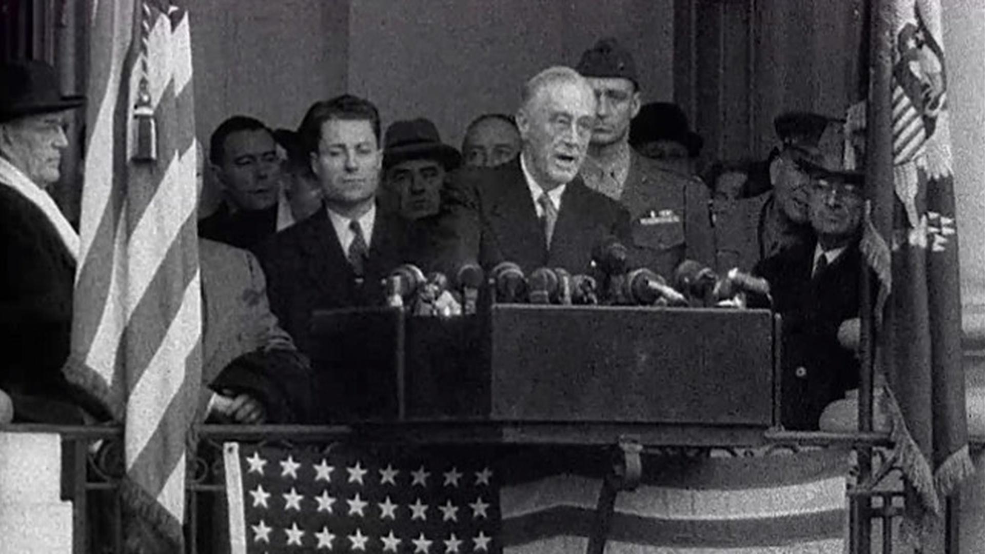 Franklin Delano Roosevelt Fourth Inaugural Address The Roosevelts