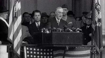 Video thumbnail: The Roosevelts Franklin Delano Roosevelt: Fourth Inaugural Address