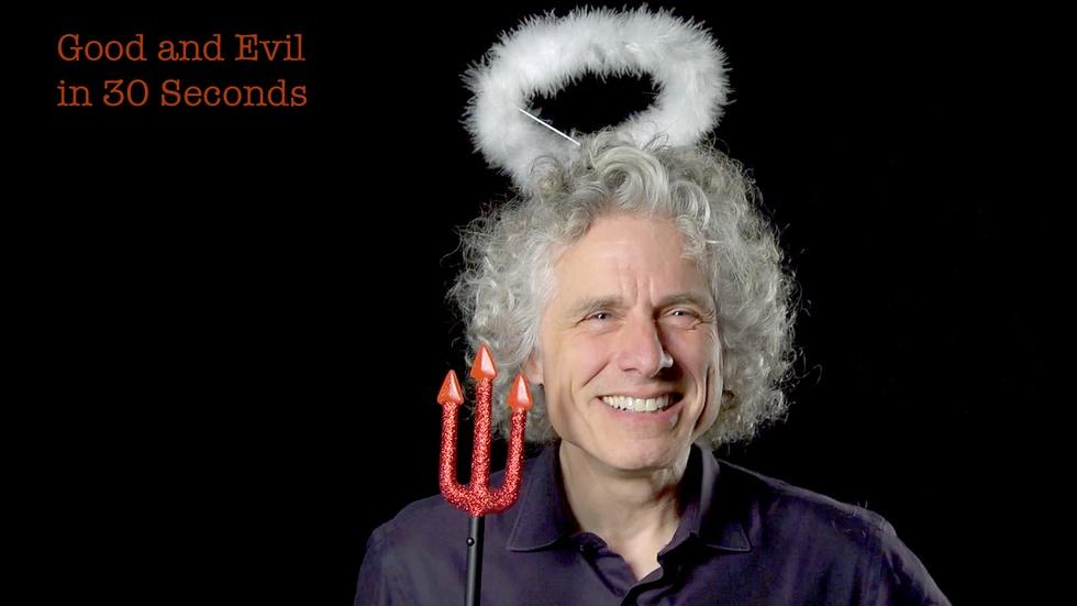 Steven Pinker: Good and Evil in 30 Seconds image