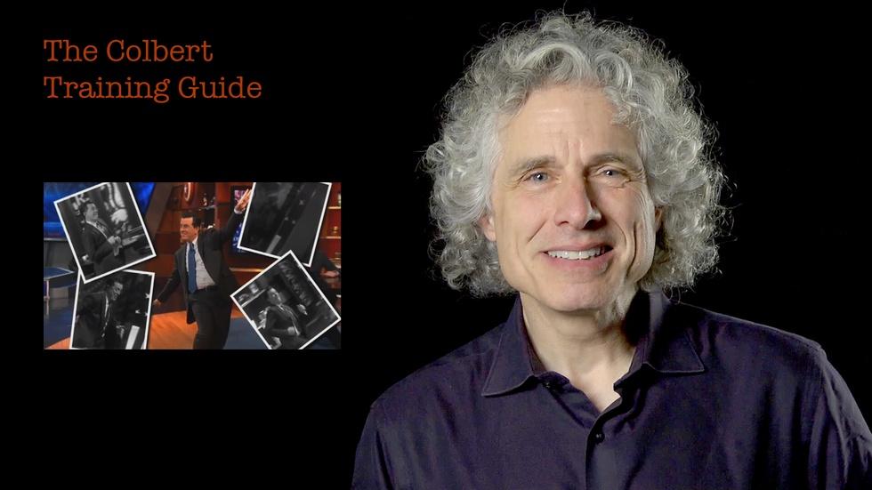 Steven Pinker: The Colbert Training Guide image