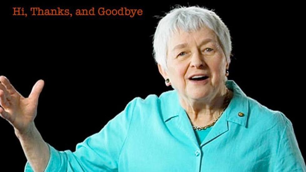 Jean Berko Gleason: Hi, Thanks, and Goodbye image