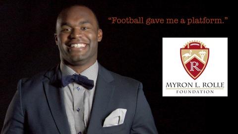 Myron Rolle: "Football gave me a platform." Secret Life of Scientists