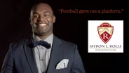 Myron Rolle: "Football gave me a platform."