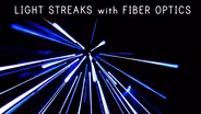 Creating Hyperspace with Fiber Optic Lights