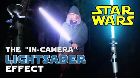 Video thumbnail: Shanks FX Creating the original Star Wars lightsaber effect