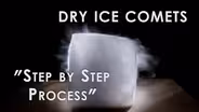 How to make Dry Ice Comets