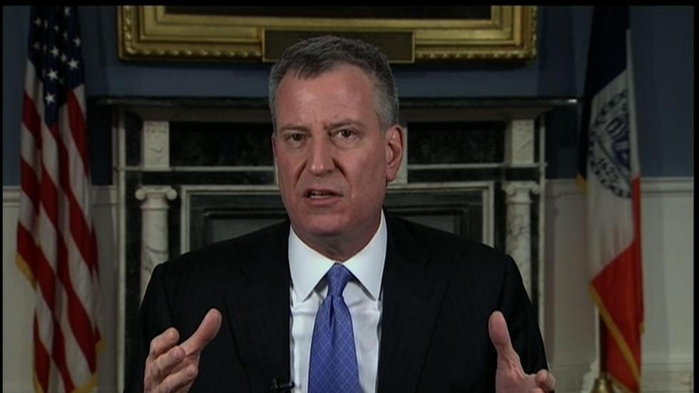 NY Mayor Bill de Blasio image