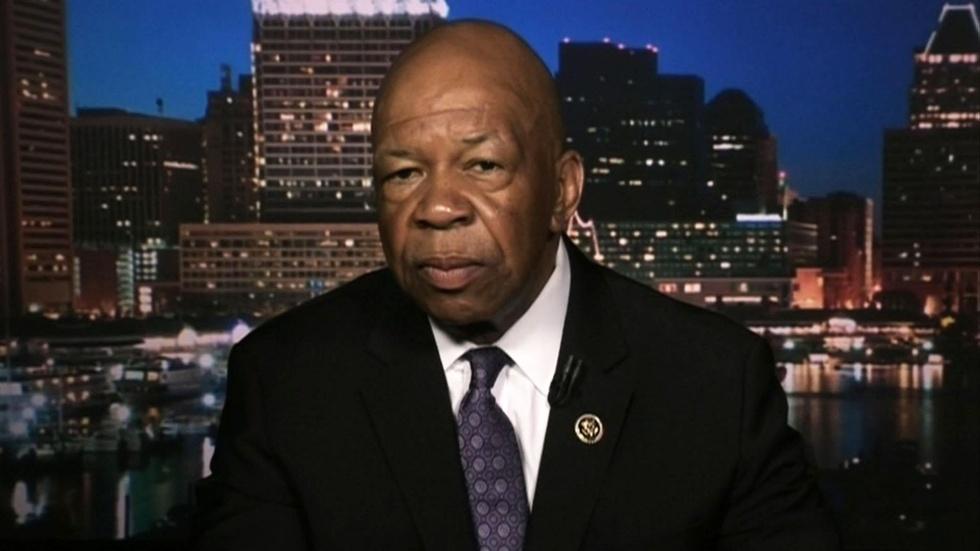 Rep. Elijah Cummings & Activist Adam Jackson image