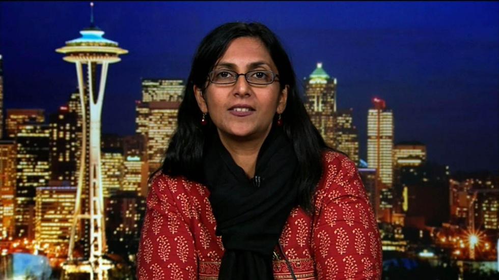 Socialist Seattle City Councilmember Kshama Sawant image