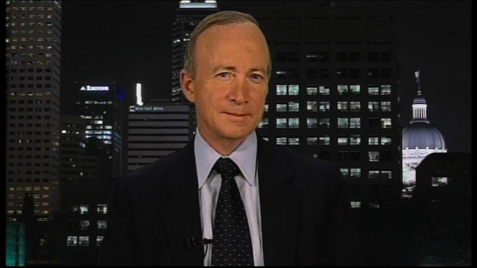 Indiana Gov. Mitch Daniels image