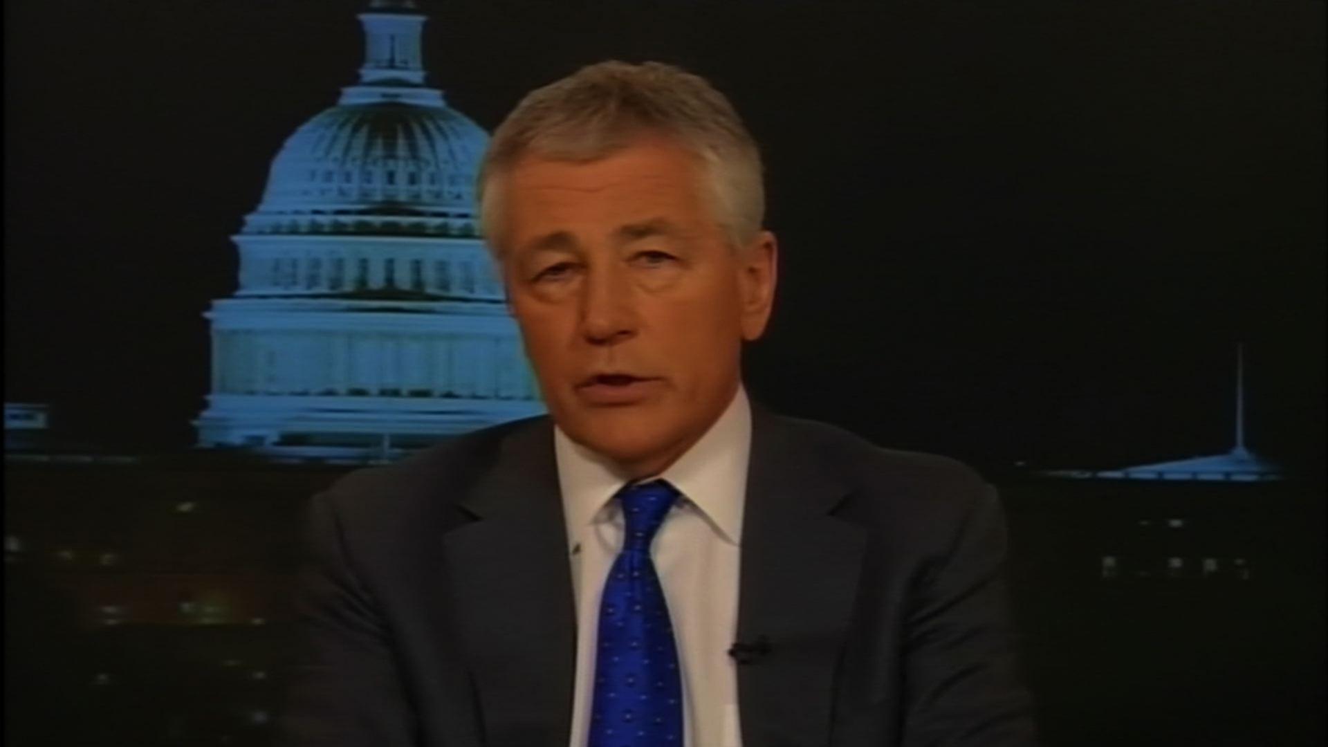 Former U.S. senator Chuck Hagel