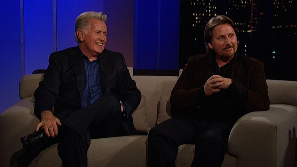 Martin Sheen and Emilio Estevez image