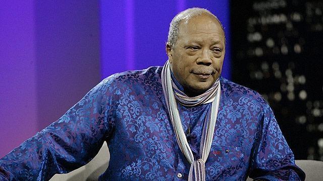 Music impresario Quincy Jones