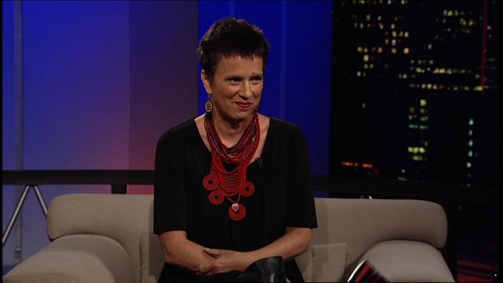 Award-winning playwright and activist Eve Ensler image