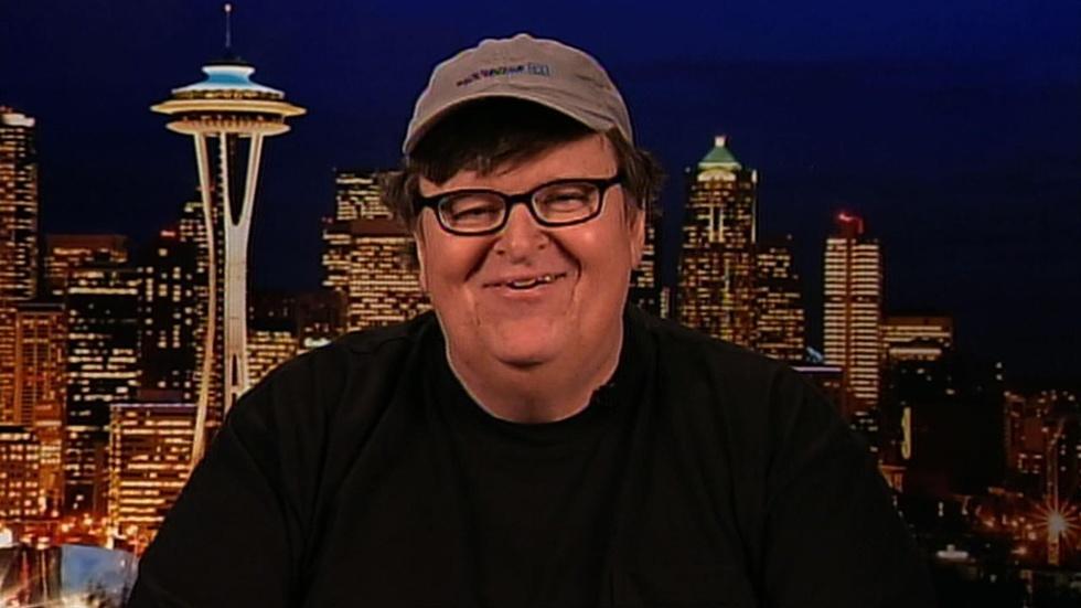 Filmmaker Michael Moore image