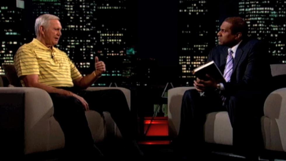 NBA legend Jerry West Clip image