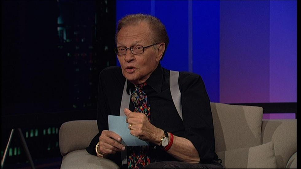 Legendary talk-show host Larry King image