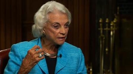 Video thumbnail: To The Contrary Women's History Month -  Justice Sandra Day O'Connor
