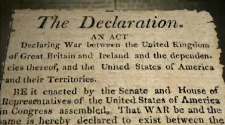 Video thumbnail: The War of 1812 Declaration of War