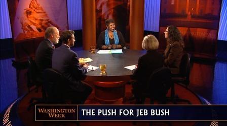 Video thumbnail: Washington Week Most Endangered Incumbents in 2014 & Jeb Bush in 2016