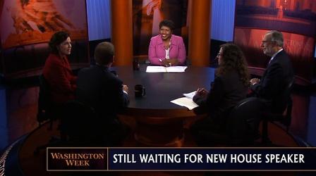 Video thumbnail: Washington Week House Speaker Race Drags On and Obama Mum on 2016 Race