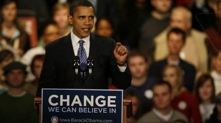 Video thumbnail: Washington Week From the Vault: Record Turnout at the Iowa Caucuses in 2008