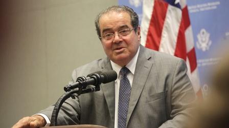 Video thumbnail: Washington Week From the Vault: Antonin Scalia on the Second Amendment