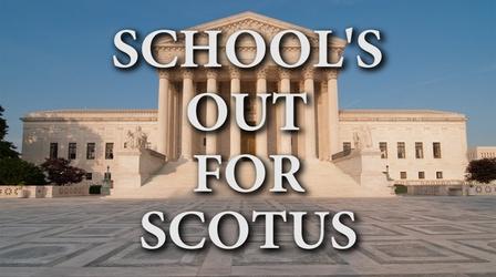 Video thumbnail: Washington Week How Supreme Court justices spend their summer break