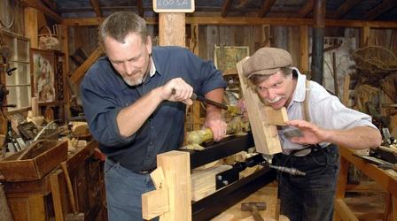 Video thumbnail: The Woodwright's Shop Wedged Tusk Tenon