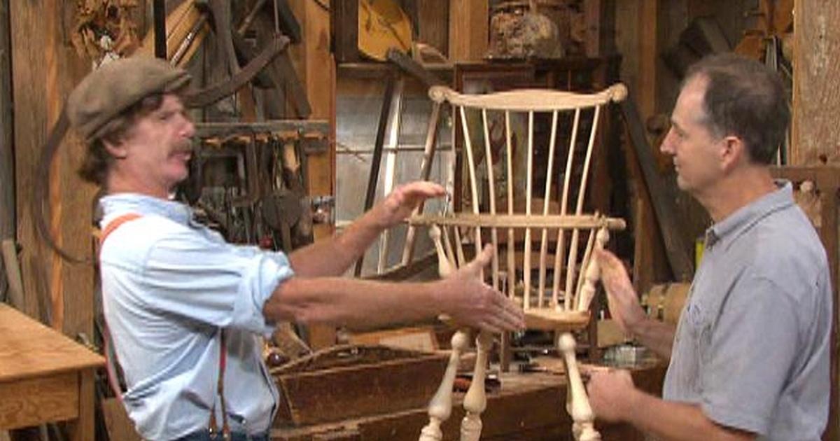 The Woodwright's Shop Windsor Highchair With Curtis Buchanan, Pt.1
