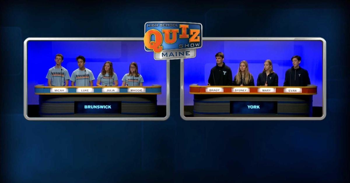 High School Quiz Show Maine Brunswick vs. York 2nd Round Season