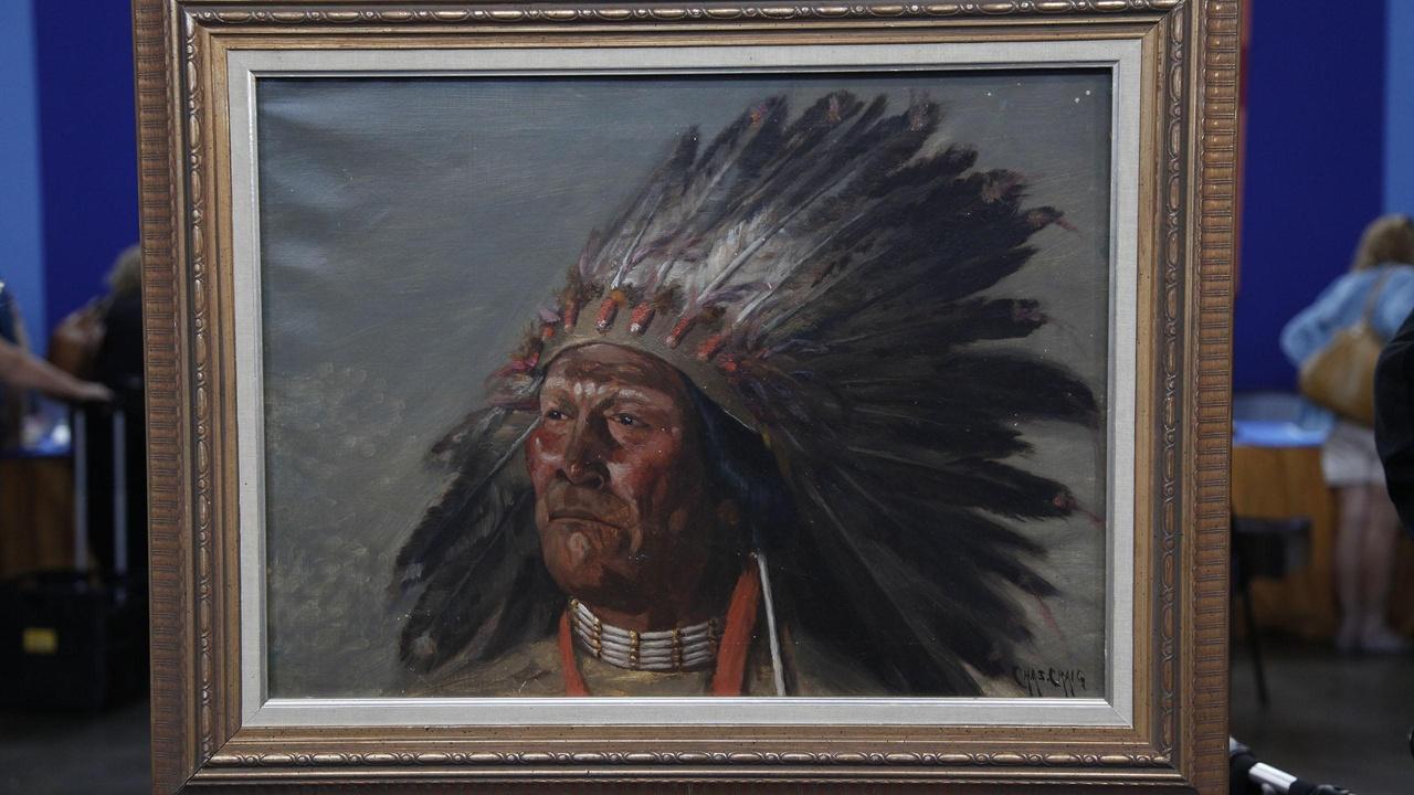 Antiques Roadshow | Appraisal: Charles Craig Oil Portrait, ca. 1910